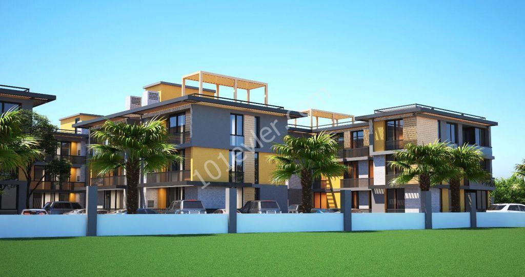 Two bedroom apartments for sale in Alsancak 