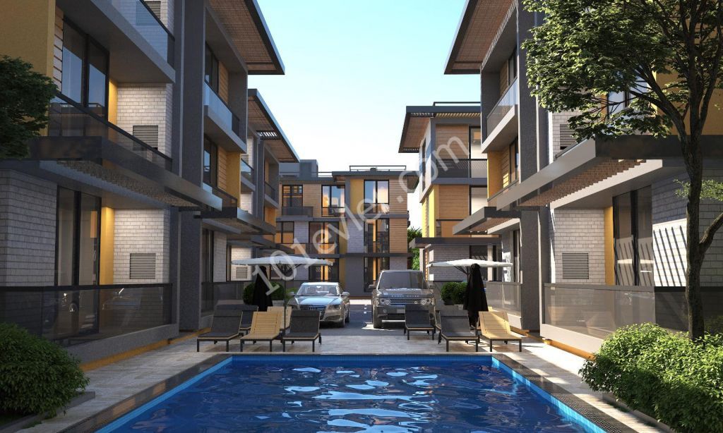 Two bedroom apartments for sale in Alsancak 