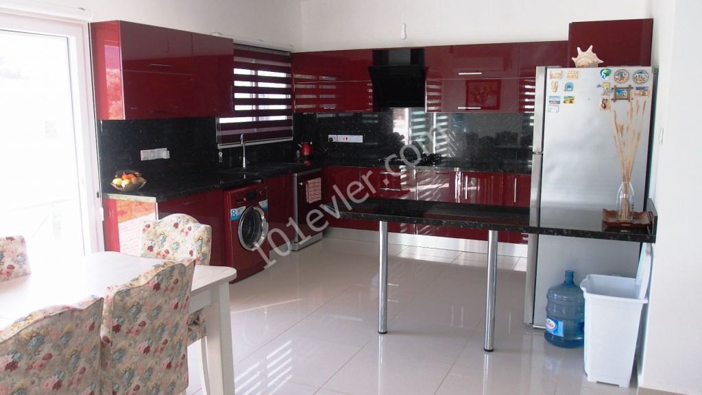 3+1  fully furneshed villa in Zeytinlik