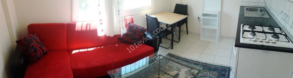 Karaoğlanoğluda 1+1 ful eşyalı kiralık daire