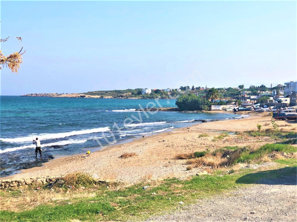 For sale beachfront villa in Karaolanolu with amazing sea view.