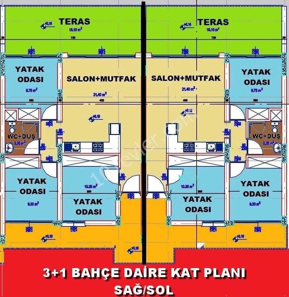 Alsancakta satılık lux daireler. 