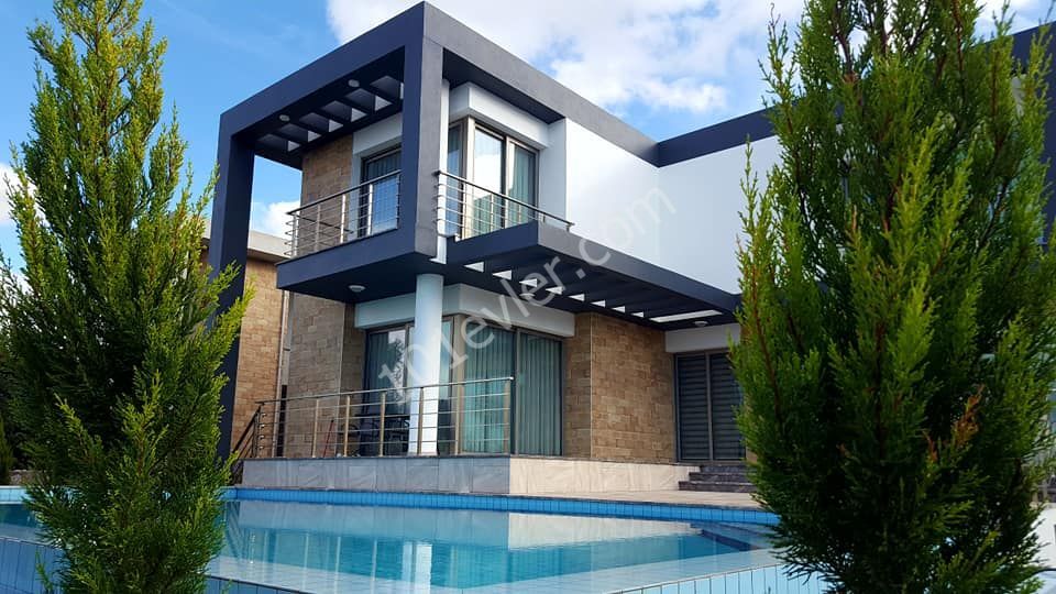 New build modern designed villas for sale in Catalkoy