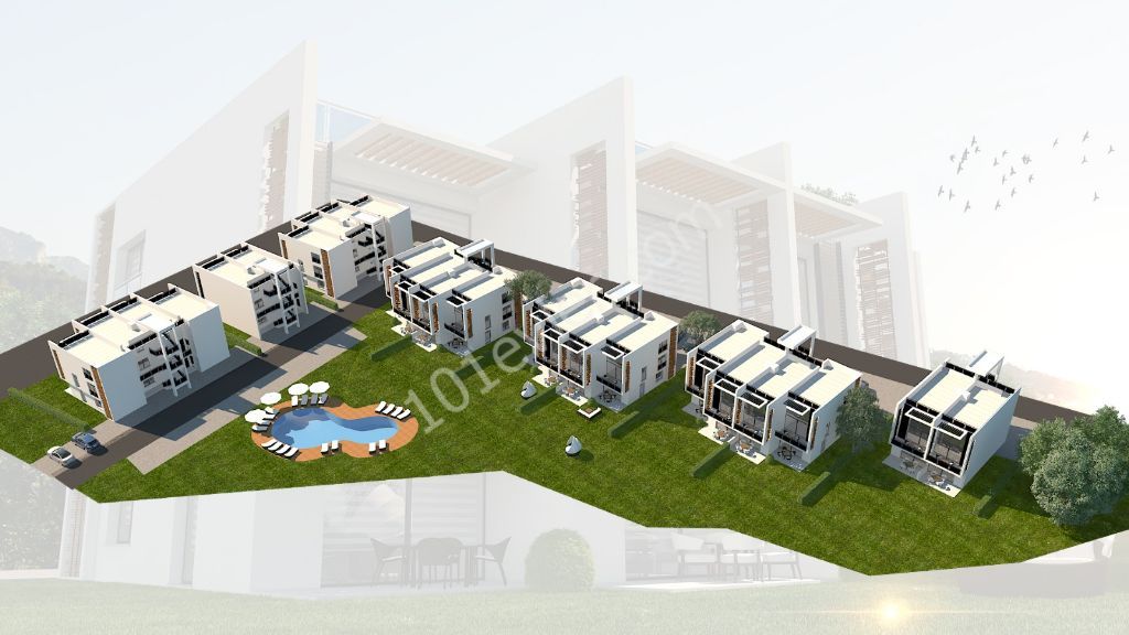 Modern luxury apartments in Esentepe!