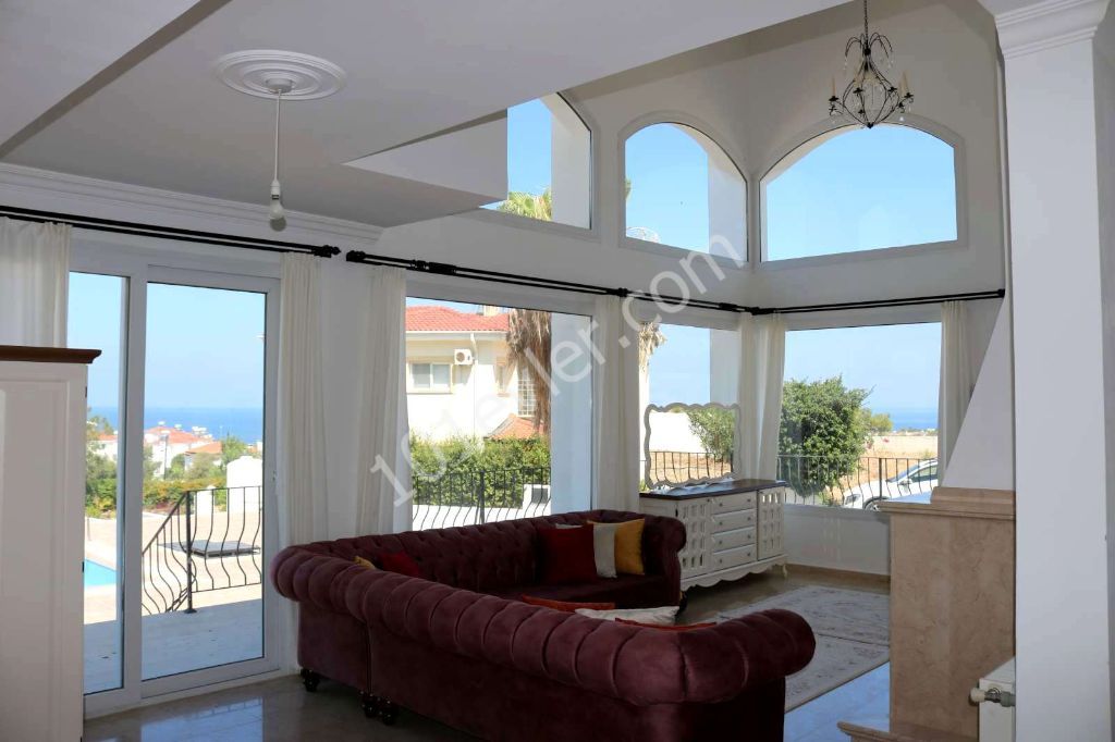  Amazing sea nad mountains view villa for sale in North Cyprus /Kyrenia 