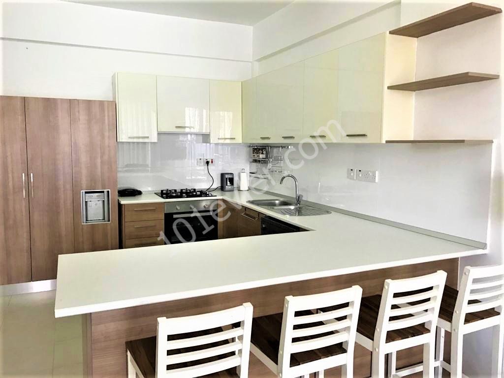 Girne merkezde kiralık temiz ve bakımlı 2+1 daire