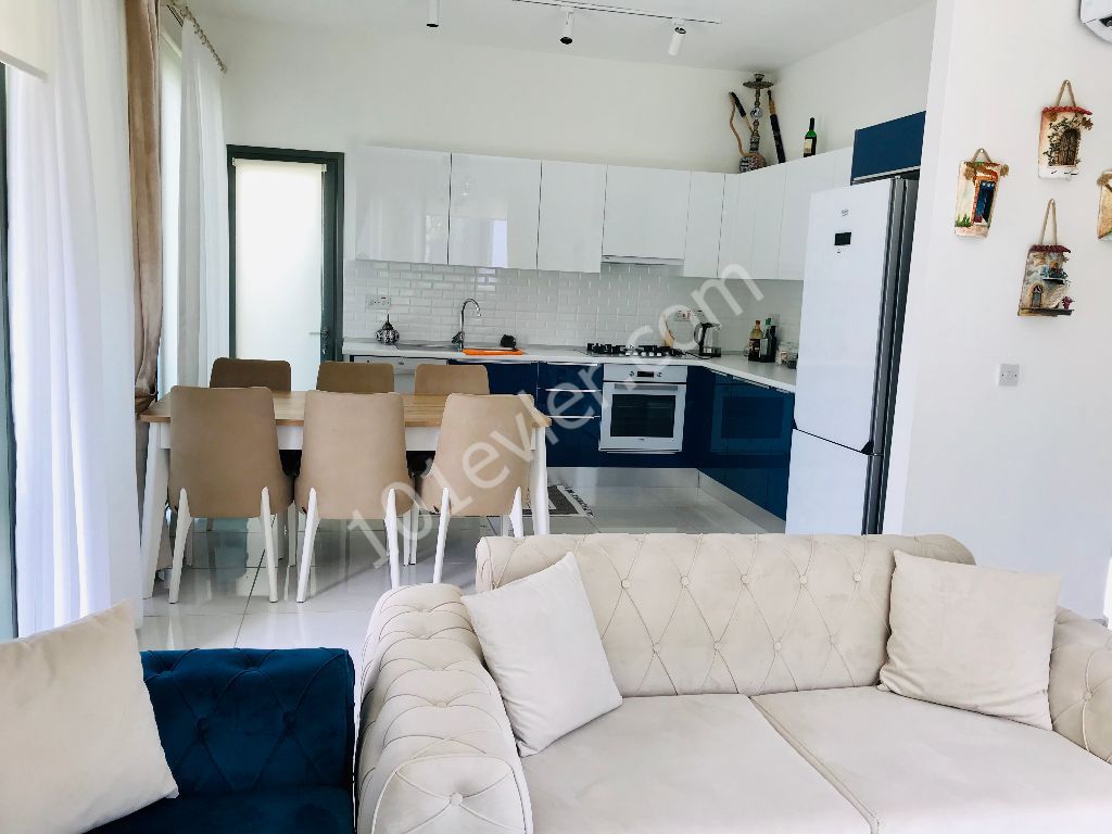 2 +1 APARTMENTS FOR SALE WITH FULL FURNITURE ON A MAGNIFICENT SITE IN THE ALSANCAK DISTRICT OF KYRENIA ** 