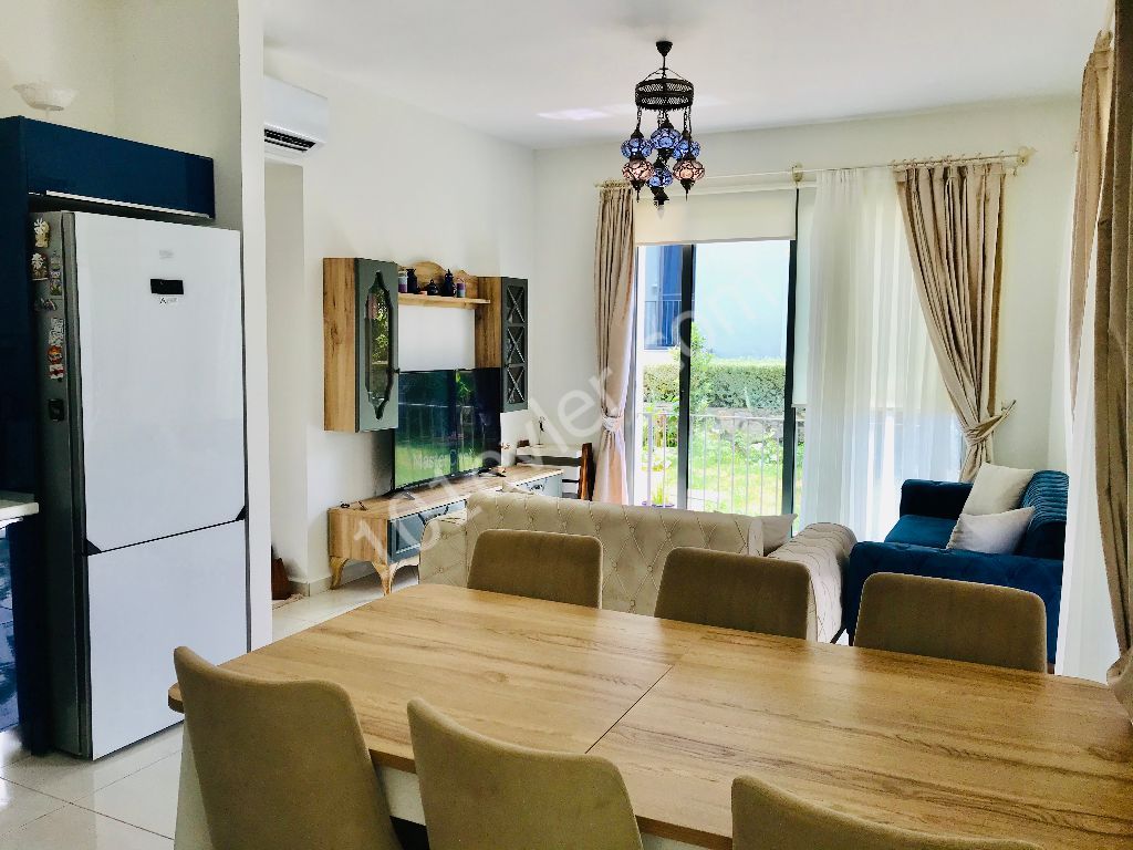 2 +1 APARTMENTS FOR SALE WITH FULL FURNITURE ON A MAGNIFICENT SITE IN THE ALSANCAK DISTRICT OF KYRENIA ** 