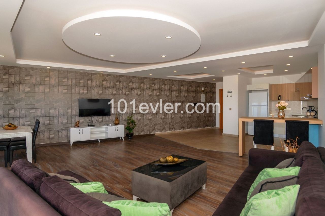 For rent luxury 2+1 apartment with amazing view.