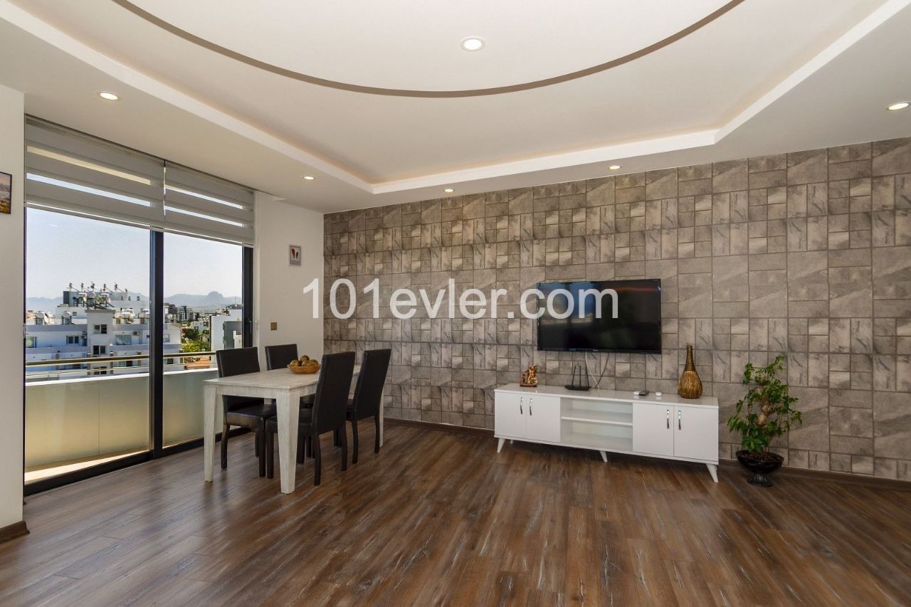 For rent luxury 2+1 apartment with amazing view.