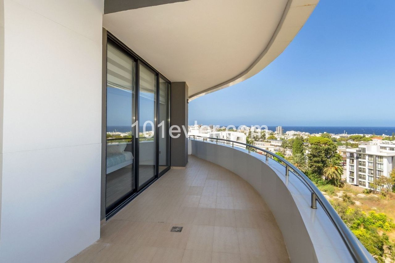 For rent luxury 2+1 apartment with amazing view.