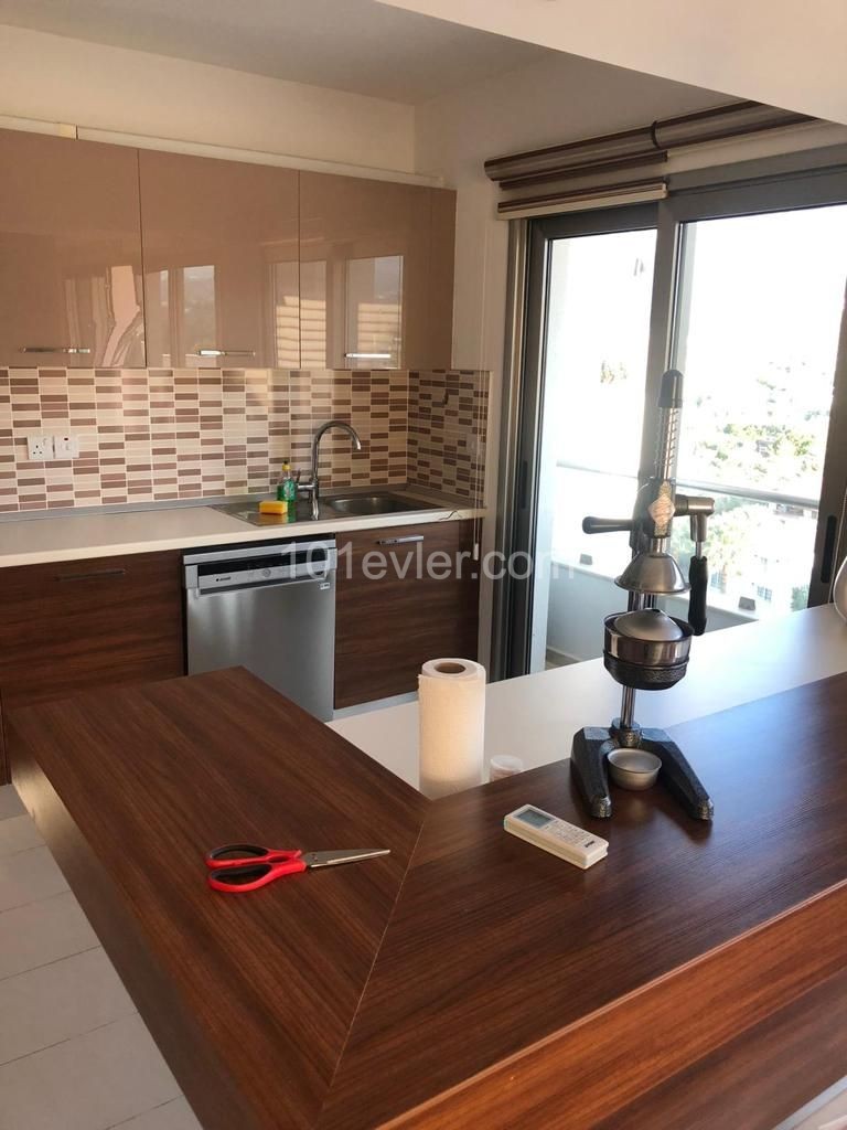 Girne merkezde kiralık dubleks 3+1 lüks daire