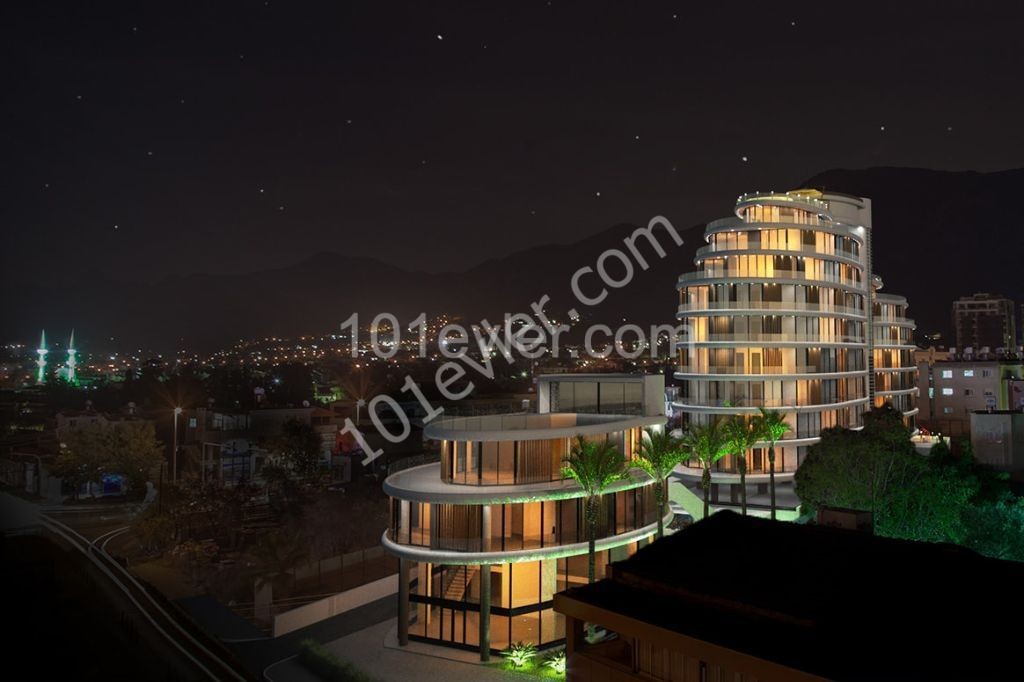 GİRNE MERKEZDE SATILIK LÜX 1+1 DAİRE