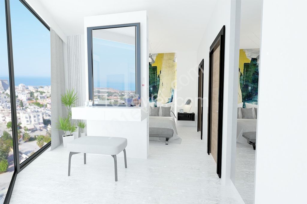 LUXURY 1 + 1 APARTMENT FOR SALE IN THE CENTER OF KYRENIA ** 