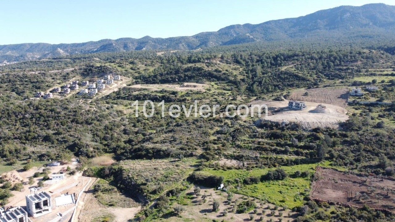 PRESTIGIOUS PLOT WITH AN OPEN SEA AND MOUNTAIN VIEW FOR SALE IN KYRENIA/ESENTEPE FOR A CONSTRUCTION OFFER!!! ** 