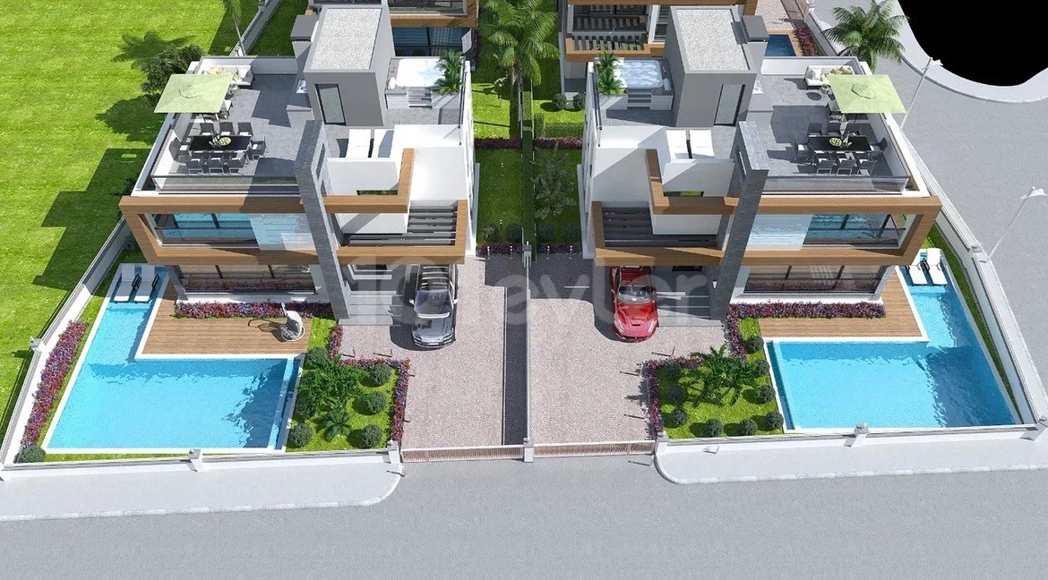 Luxury villa for sale in Çatalköy district **  ** 