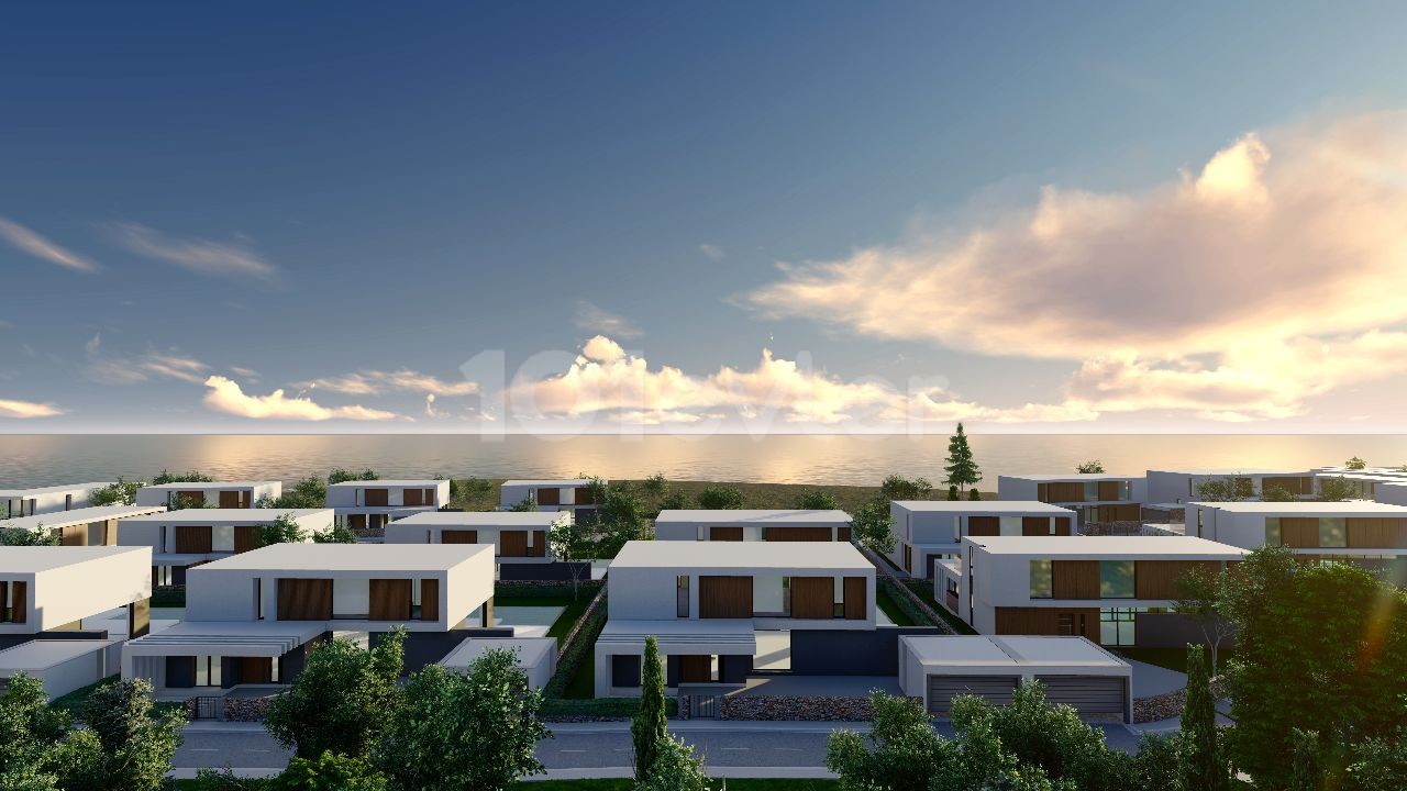 ON THE BEACH IN ÇATALKÖY 4+1,5+1 ULTRA LUXURY VILLAS ** 