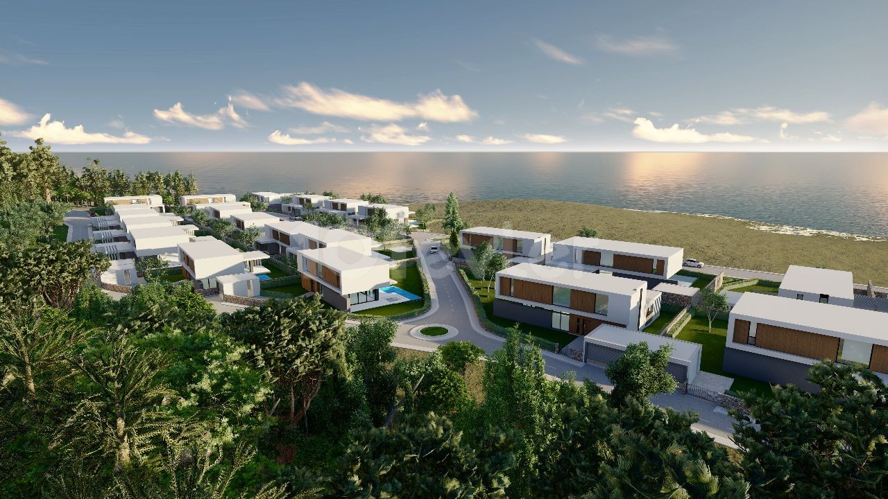 ON THE BEACH IN ÇATALKÖY 4+1,5+1 ULTRA LUXURY VILLAS ** 