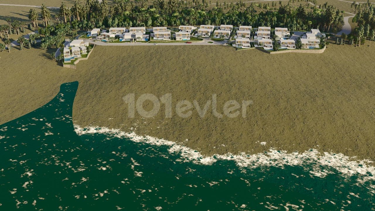 ON THE BEACH IN ÇATALKÖY 4+1,5+1 ULTRA LUXURY VILLAS ** 