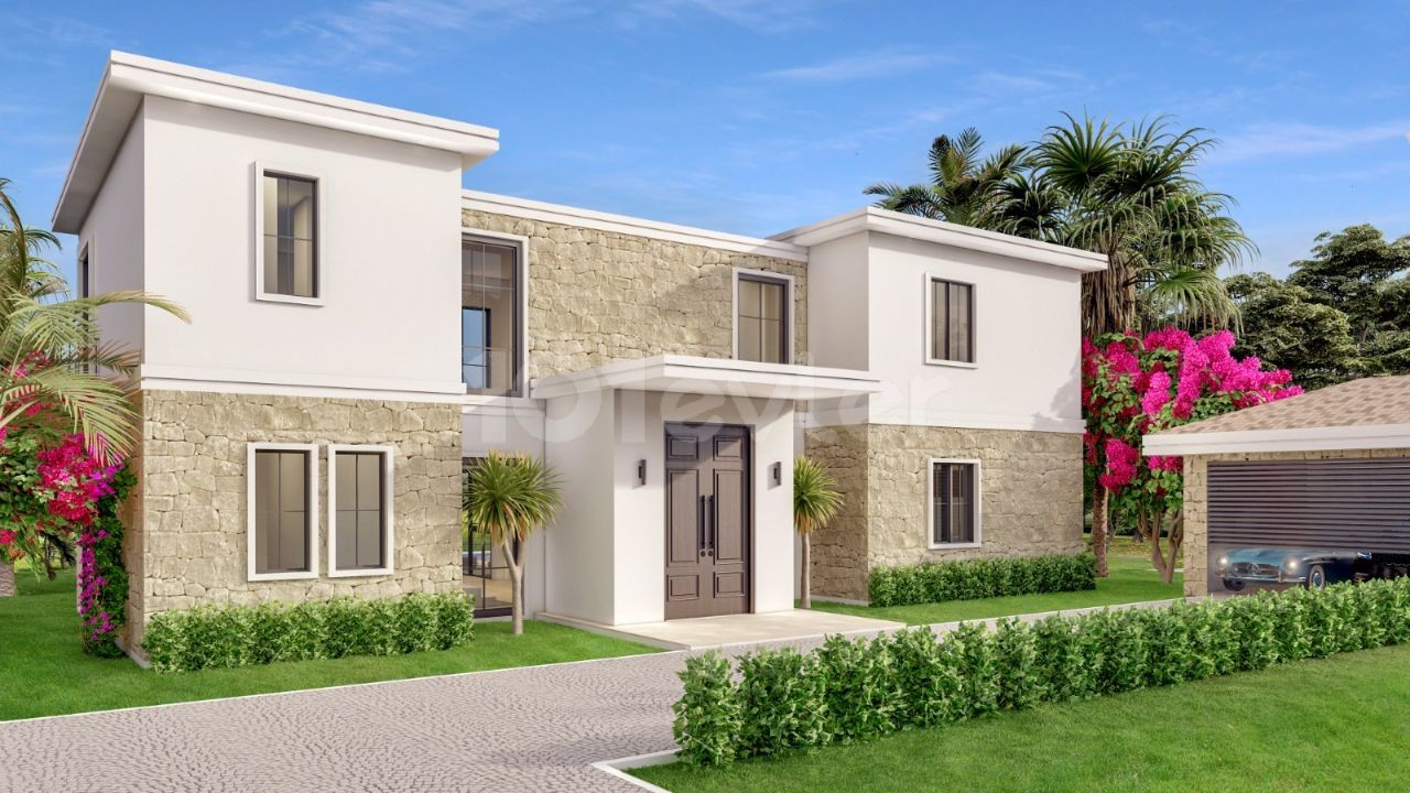 Kyrenia Bellapais Ultra Luxus 4 + 1 Türkische Villa auf 2230 m2 Grundstück ** 