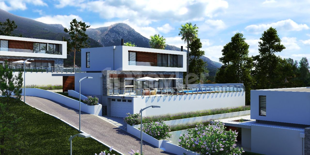 Modern design ultra luxury villas in Bellapaiste