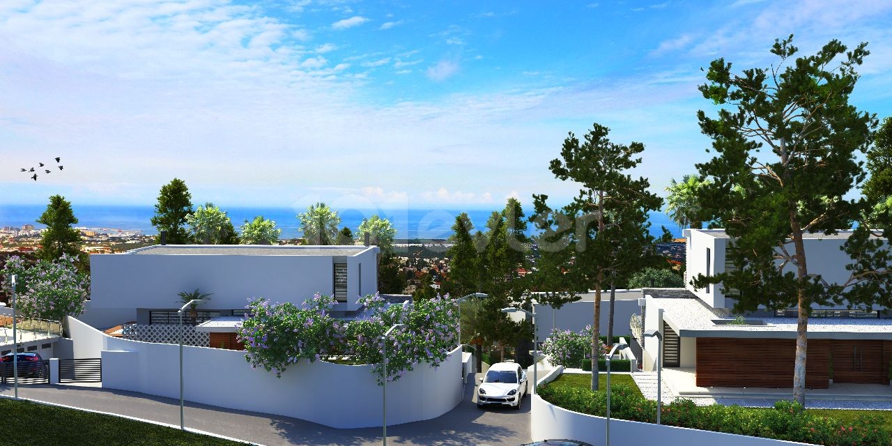 Modern design ultra luxury villas in Bellapaiste