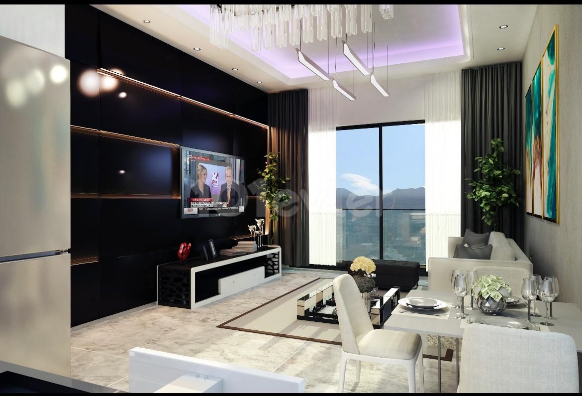 2+1 Luxury Penthouse for Sale in Kyrenia Center