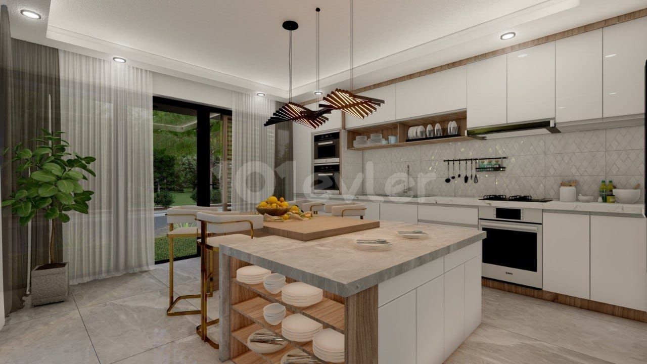 4+1 Luxury Villa for Sale in Ozanköy, Kyrenia