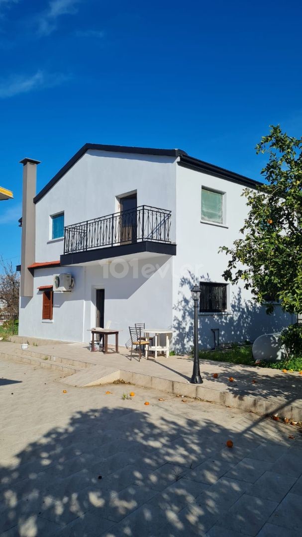 2 VILLAS FOR SALE IN 1200m2 LAND IN LAPTA, GİRNE