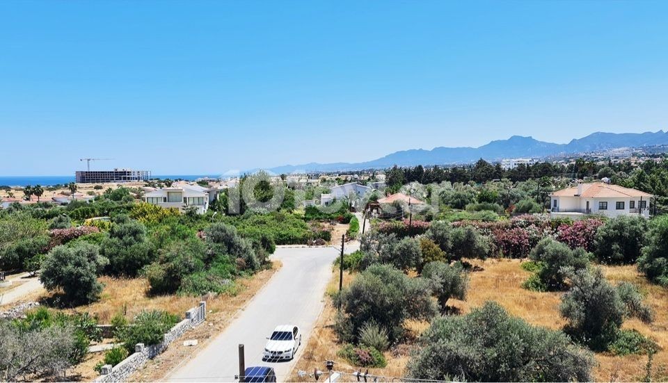 Girne Alsancak'ta Deniz ve Dağ Manzaralı Taşınmaya Hazır 2+1 Daire