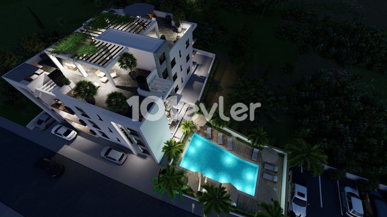 GİRNE ALSANCAK'TA PROJEDEN SATILIK 2+1 DAİRELER