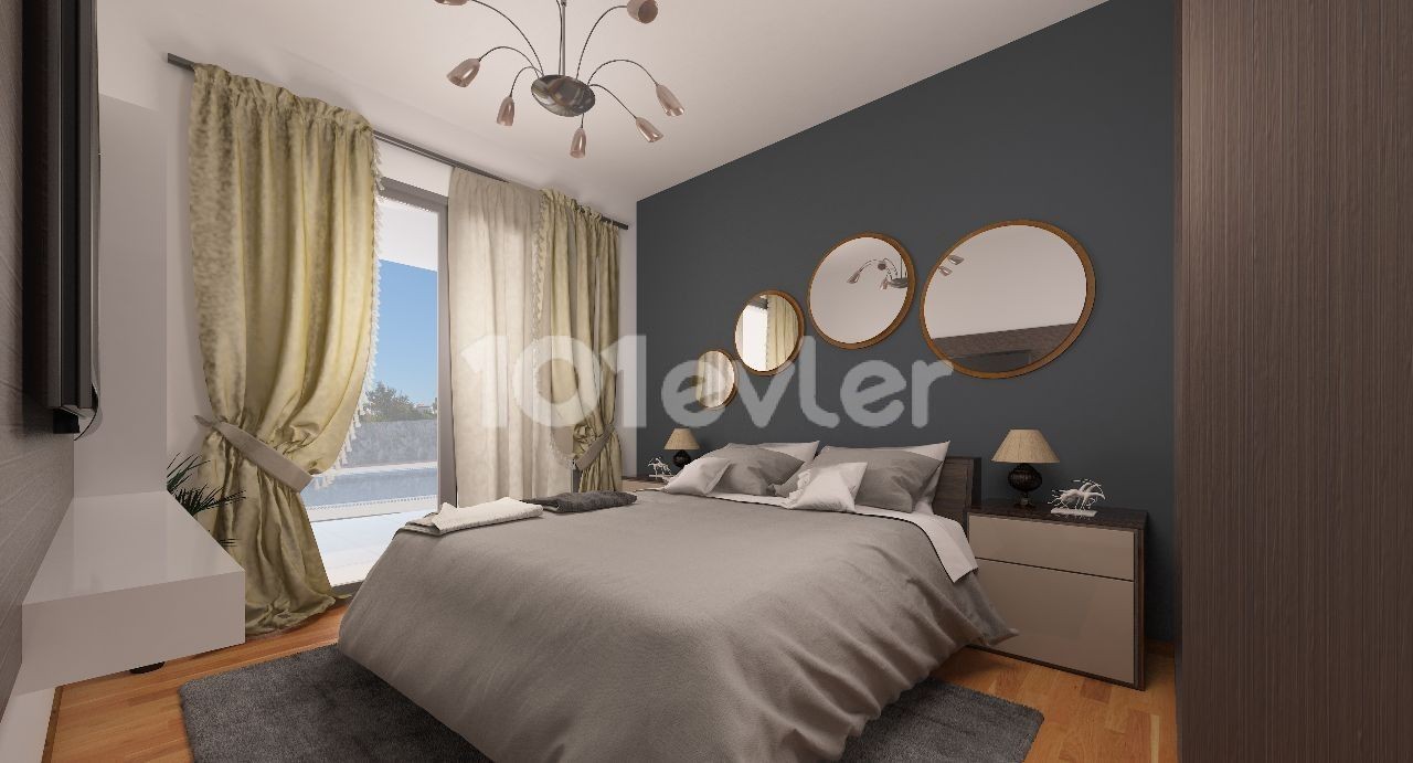 3+1 LUXURY APARTMENT FOR SALE IN GİRNE DOGANKOY