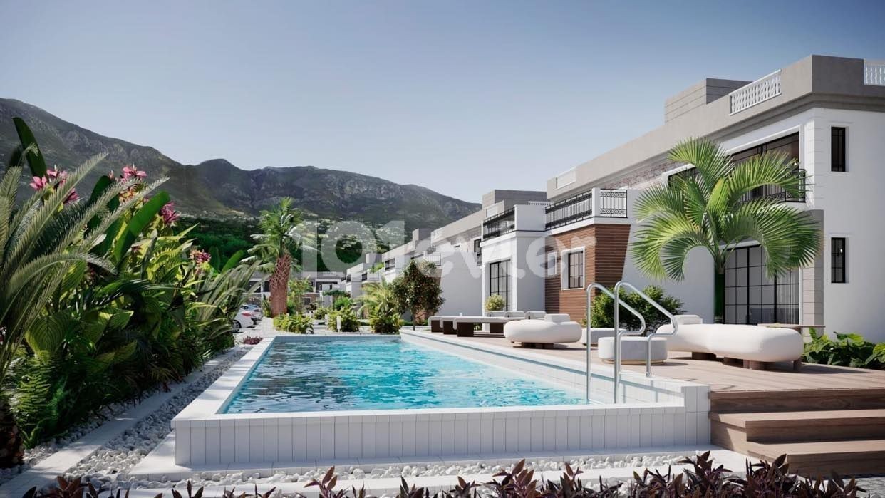 1+1 Luxury Flat for Sale in Girne Lapta