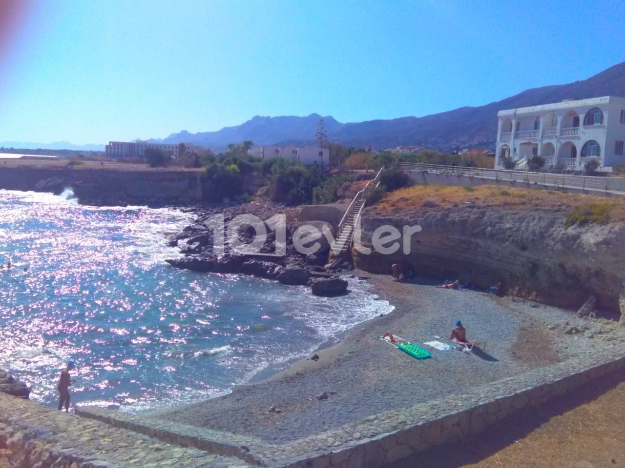 Kyrenia Lapta 3+1 Beachfront Villa with Spectacular Sea View /Common Pool/