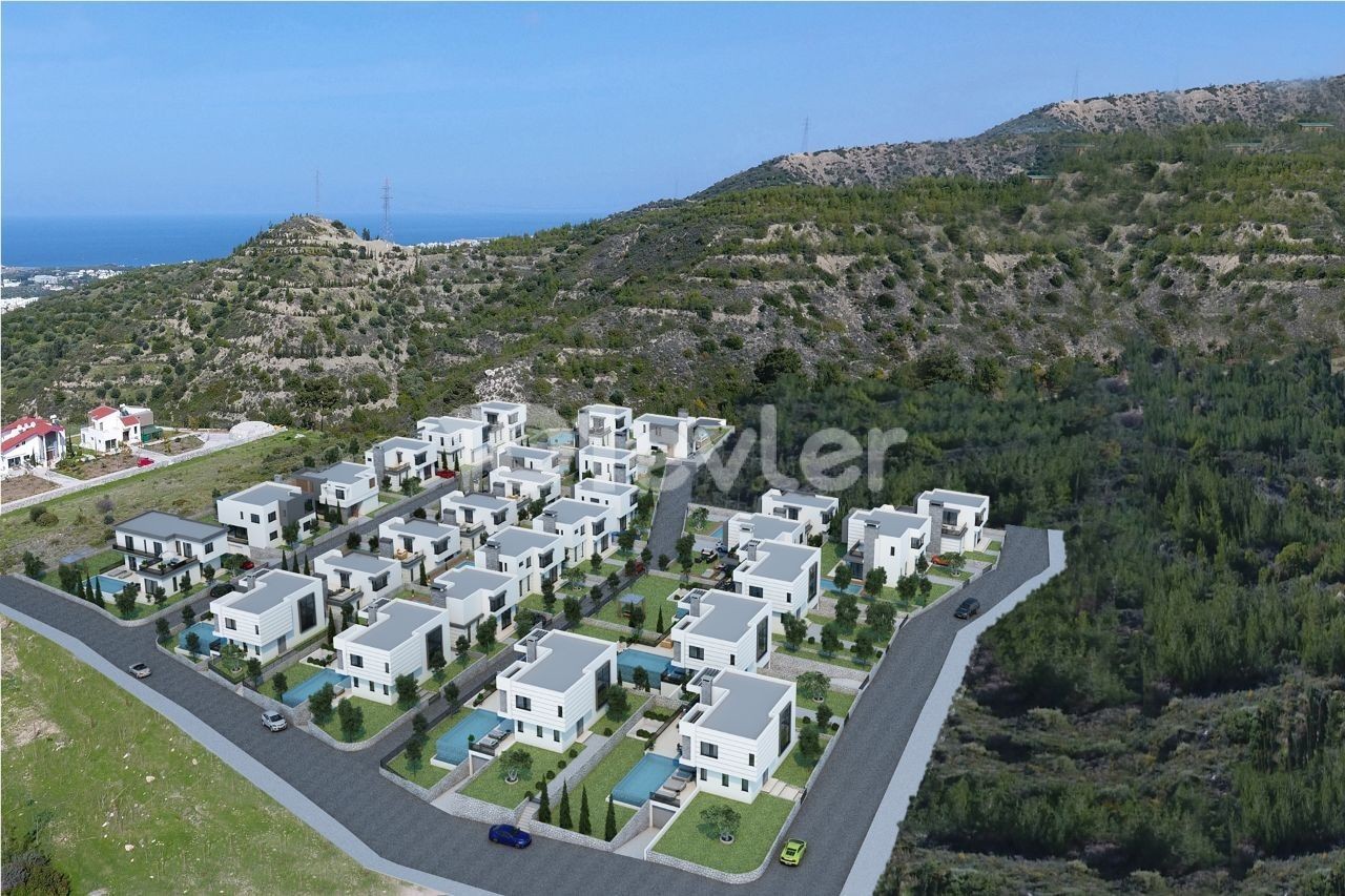 ULTRA LUXURIOUS 4+1 TRIPLEX VILLA IN KYRENIA KARMI