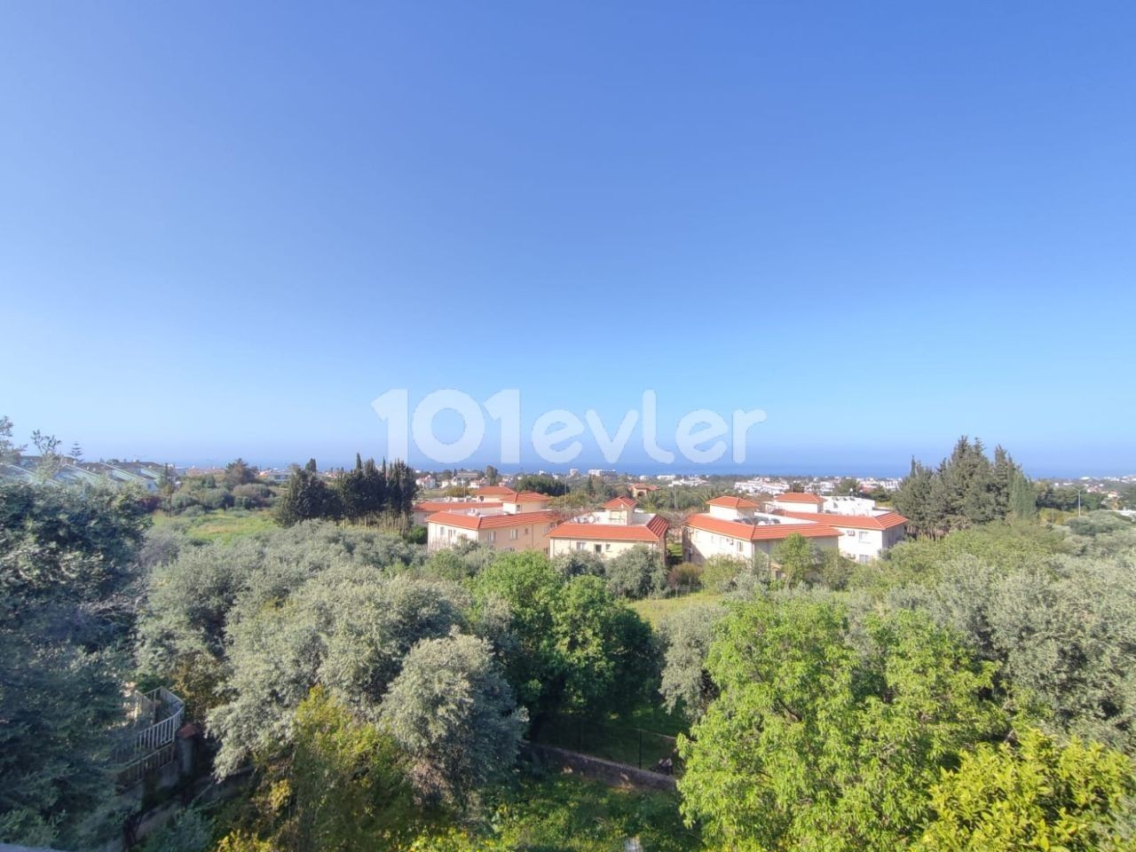 Plot with Magnificent Sea View in Edremit, Kyrenia