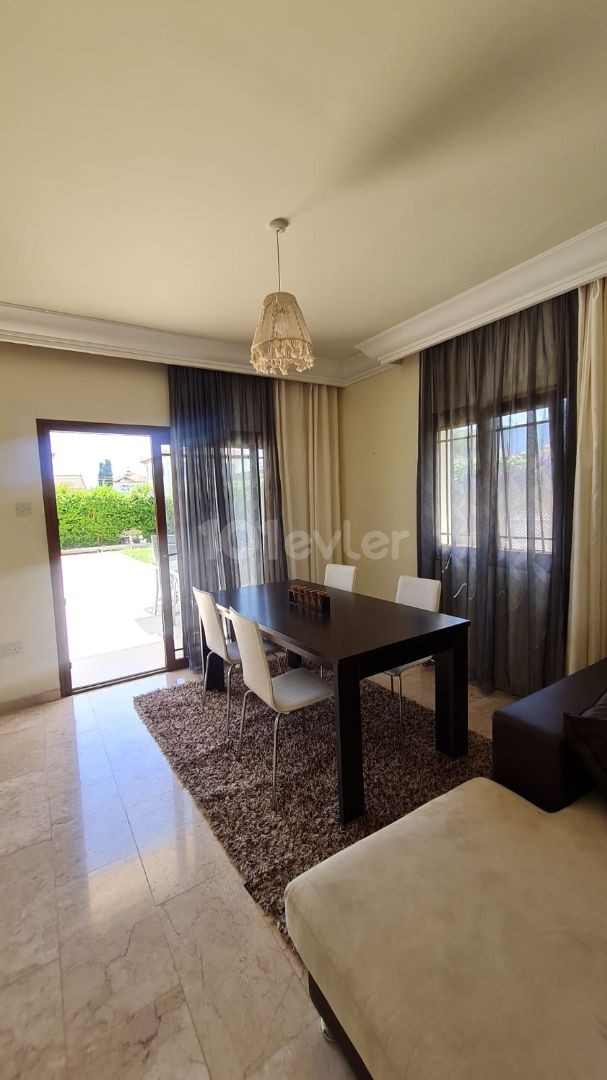 4+1 Villa for Rent in Alsancak, Walking Distance to the Beach