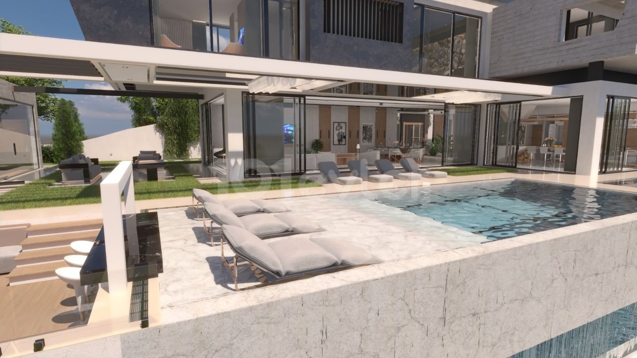 Ultra Luxurious 5+1 Villas for Sale in Kyrenia Center