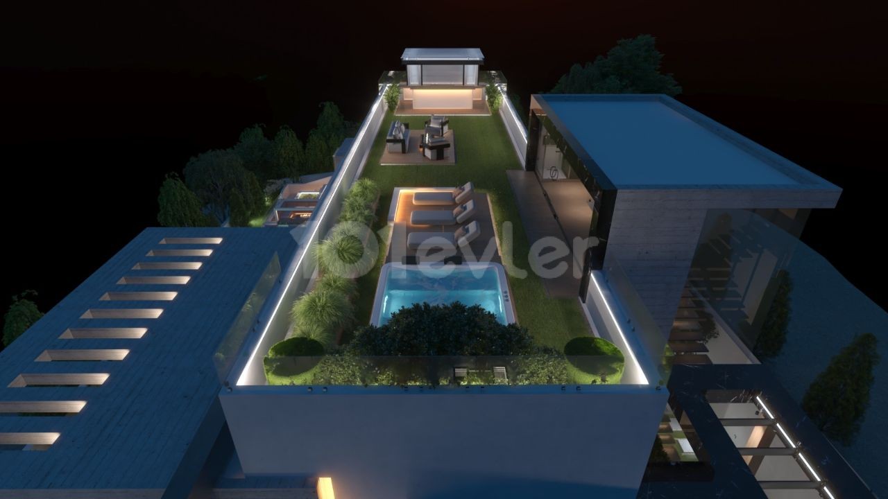 Ultra Luxurious 5+1 Villas for Sale in Kyrenia Center