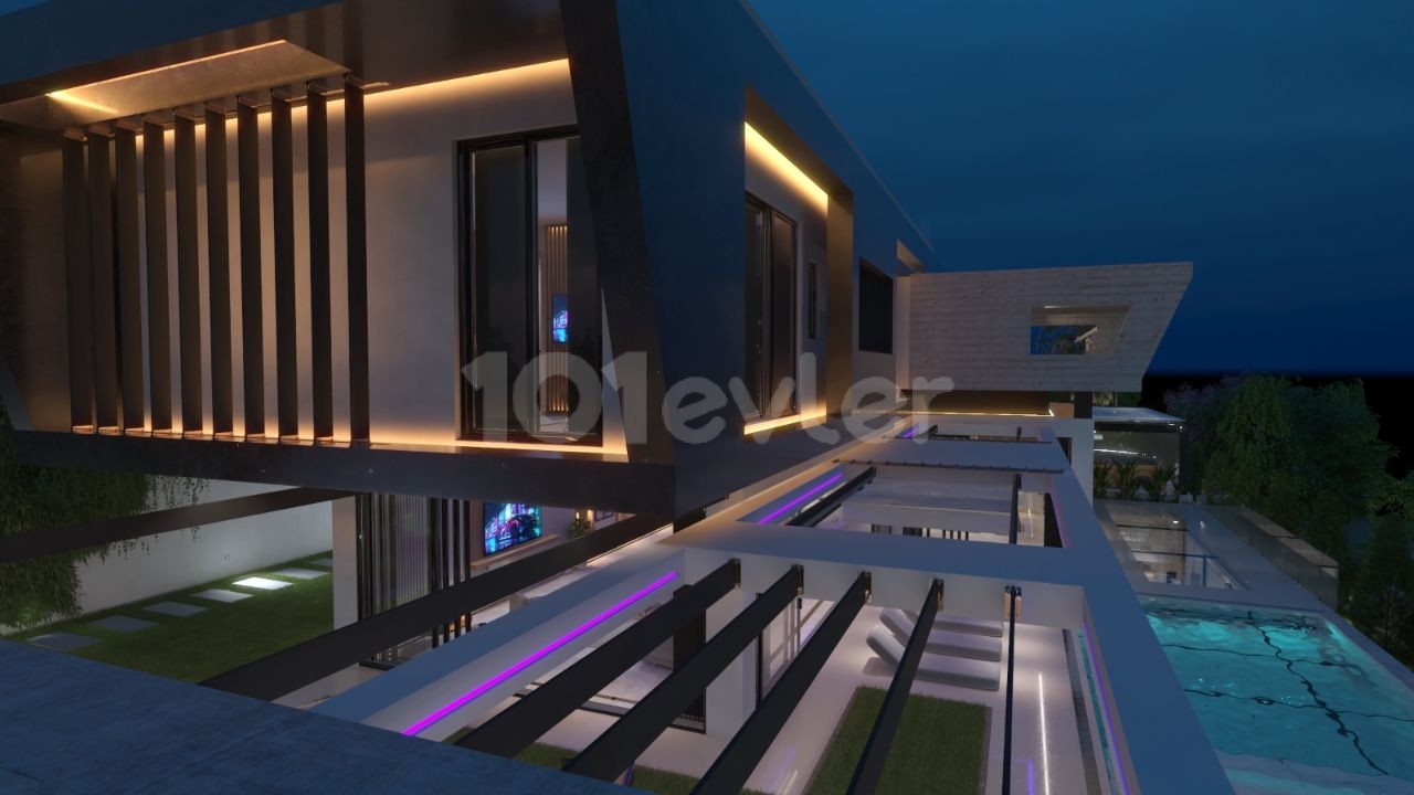 Ultra Luxurious 5+1 Villas for Sale in Kyrenia Center