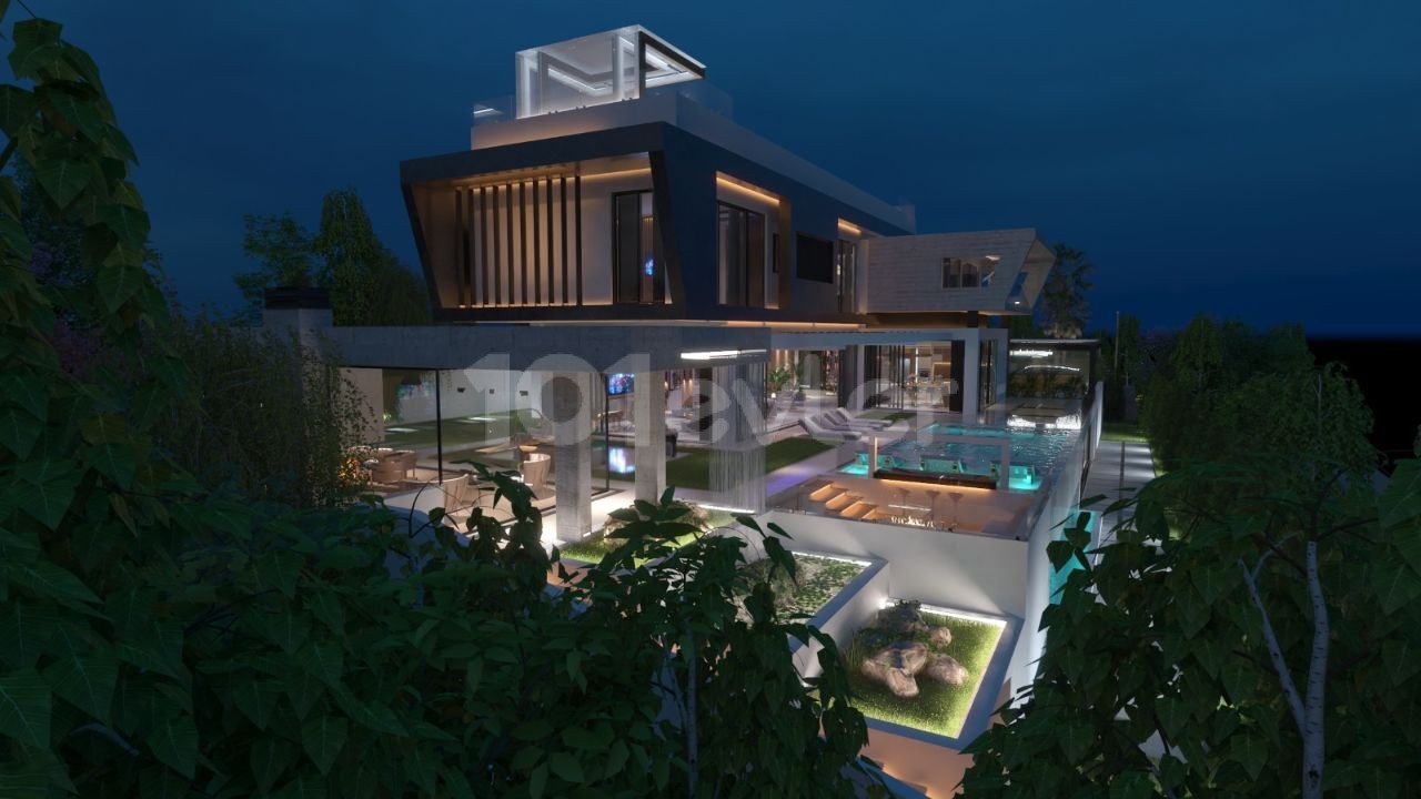 Ultra Luxurious 5+1 Villas for Sale in Kyrenia Center