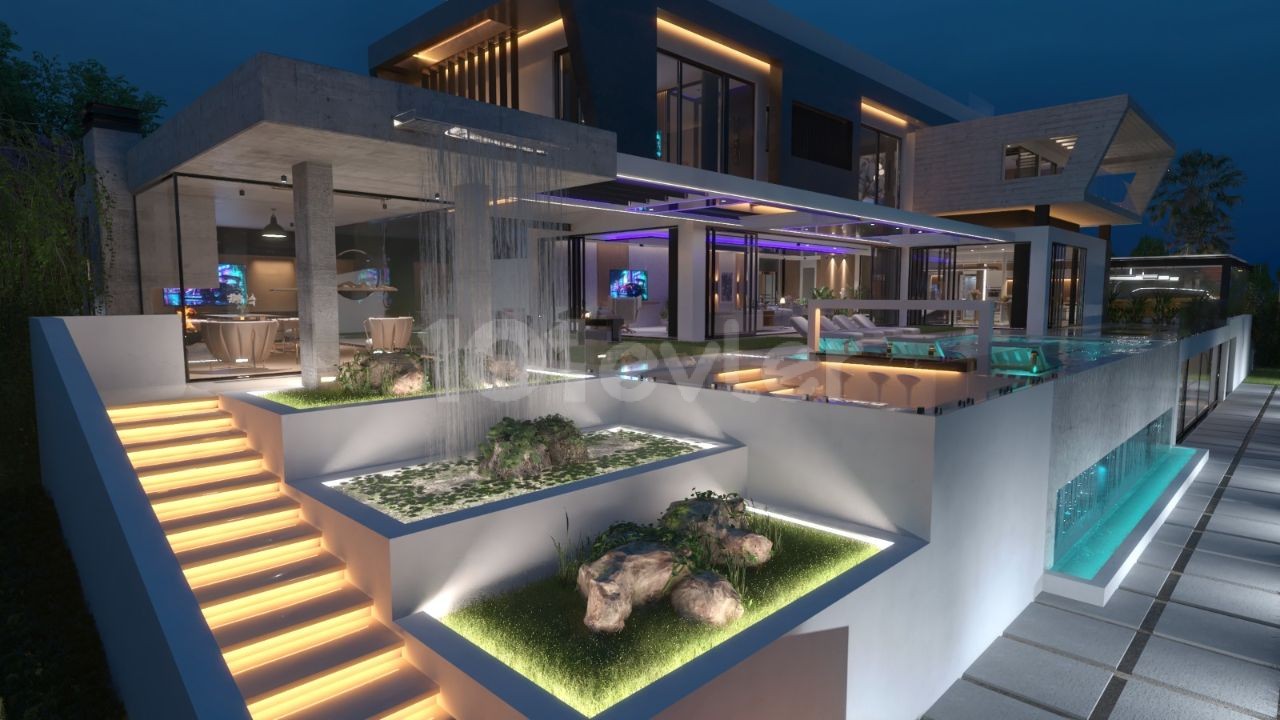 Ultra Luxurious 5+1 Villas for Sale in Kyrenia Center