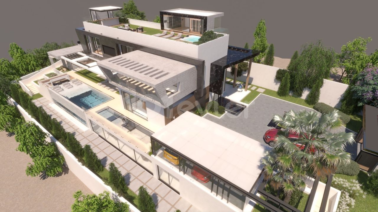 Ultra Luxurious 5+1 Villas for Sale in Kyrenia Center