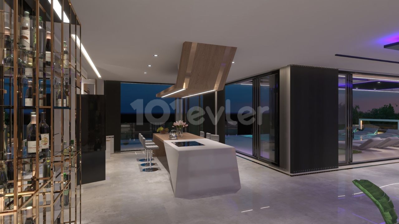 Ultra Luxurious 5+1 Villas for Sale in Kyrenia Center