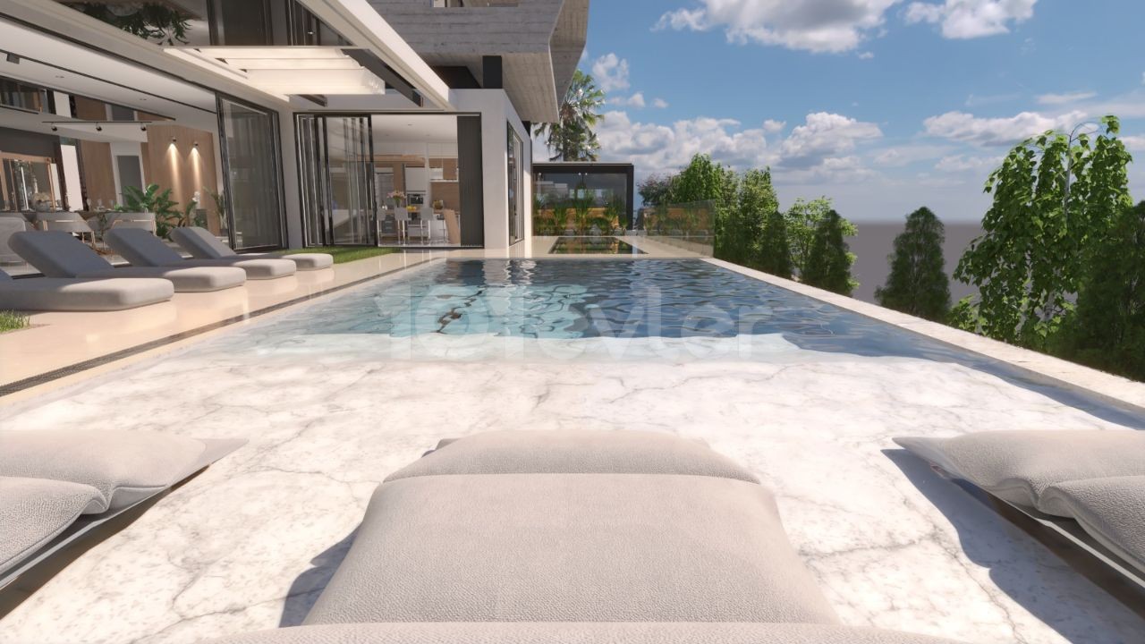 Ultra Luxurious 5+1 Villas for Sale in Kyrenia Center