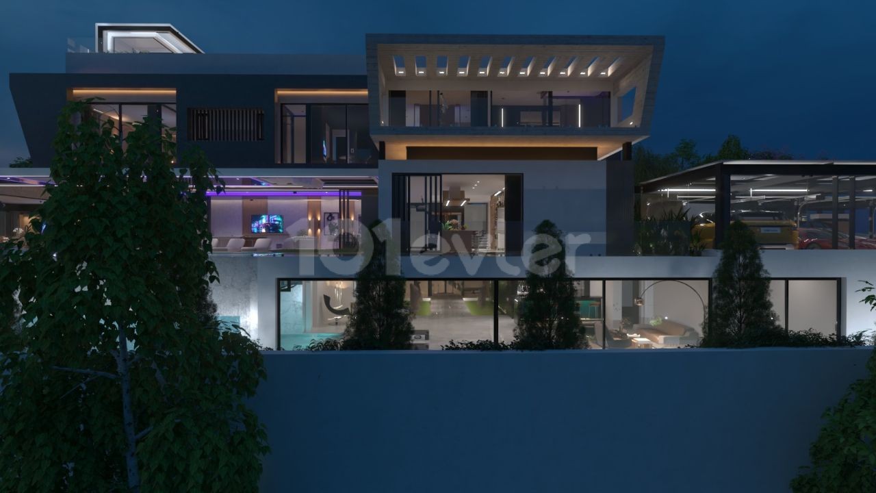 Ultra Luxurious 5+1 Villas for Sale in Kyrenia Center