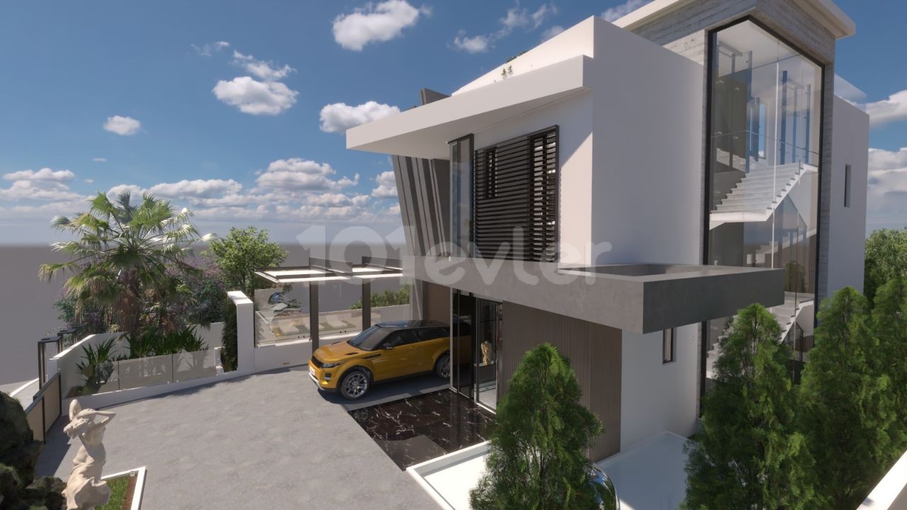 Ultra Luxury 4+1 Villas for Sale in Kyrenia Center