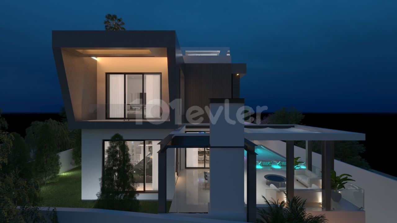 Ultra Luxury 4+1 Villas for Sale in Kyrenia Center