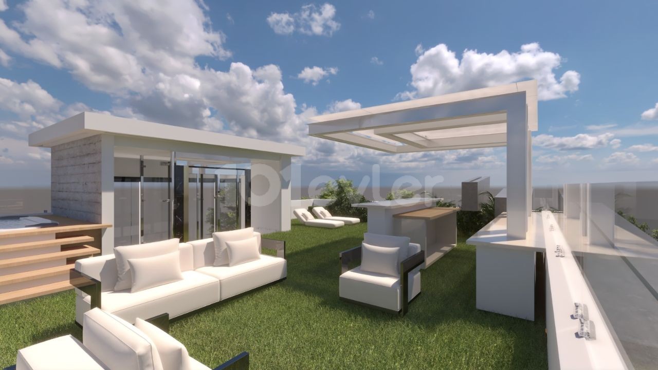 Ultra Luxury 4+1 Villas for Sale in Kyrenia Center