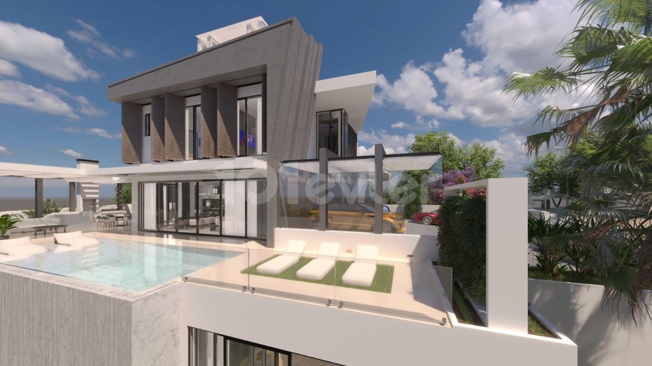 Ultra Luxury 4+1 Villas for Sale in Kyrenia Center